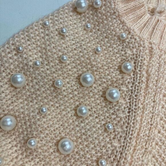 FOREVER 21 Women’s Pink/Peach Pullover Sweater Size Medium - Picture 7 of 9